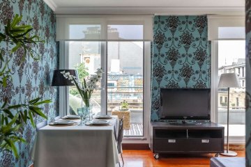 Foto 4 de Espectacular piso en venta exterior con terraza de 44 m2 en calle Moraza en el centro de San Sebastián.