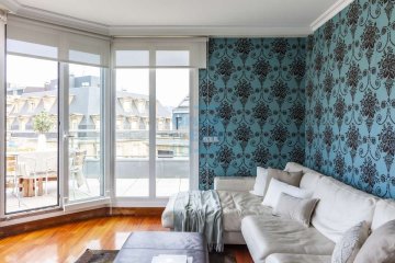 Foto 5 de Espectacular piso en venta exterior con terraza de 44 m2 en calle Moraza en el centro de San Sebastián.