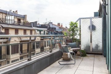 Foto 11 de Espectacular piso en venta exterior con terraza de 44 m2 en calle Moraza en el centro de San Sebastián.