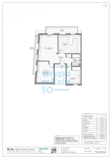 Foto 34 de Maravilloso ático a la venta con vistas al mar, en San Sebastián