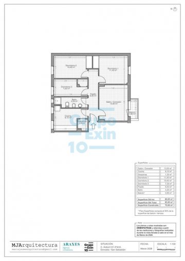 Foto 25 de Coqueta y práctica vivienda en venta, en San Sebastián