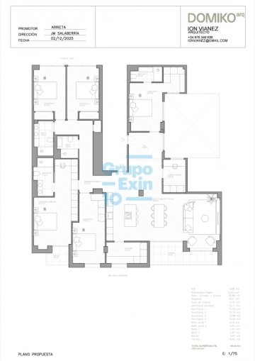 Foto 53 de Amara. José Mª Salaberría. Piso de gran tamaño de cinco dormitorios con terraza orientada al Oeste. Garaje opcional.