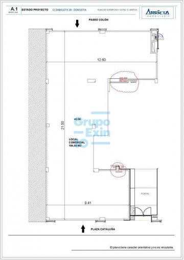 Foto 4 de Obra Nueva. Proxima construcción. Local comercial a dos fachadas, plaza cataluña y paseo colon.