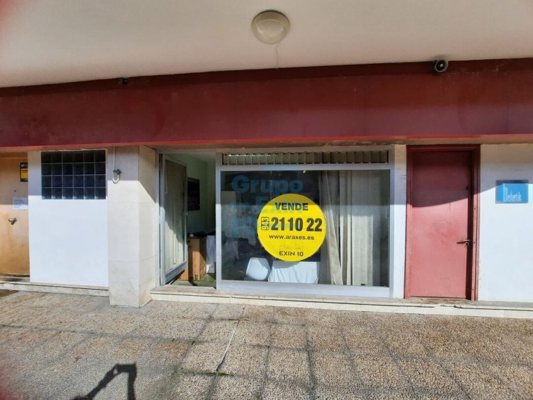 LOCAL EN PLANTA BAJA con baño en Añorga Txiki - San Sebastián – ideal teletrabajo o estudio